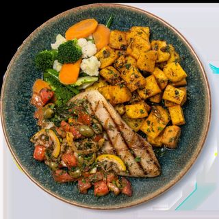 Mediterranean Snapper With Tomato & Olives