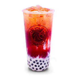 Strawberry Tea Latte