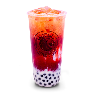 Strawberry Tea Latte