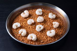Arroz A Banda Con Gambas