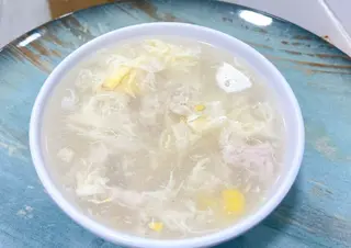 Sopa De Maíz Con Pollo