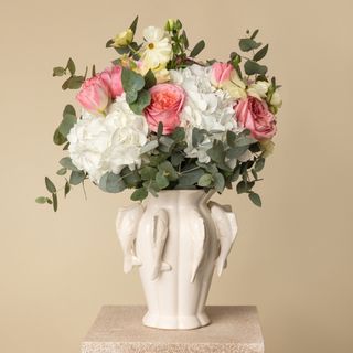 Ramo de hortensias y rosas Pink