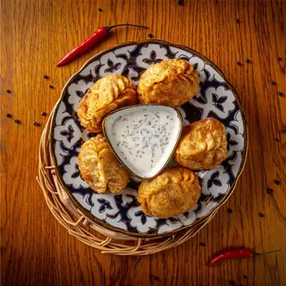 МАНТЫ КАУРМА  С МЯСОМ