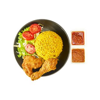 Fried Rice and Chicken