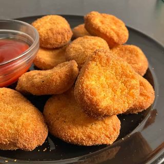  Nuggets de pollo con barbacoa