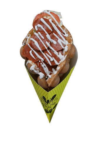 Waffle Chicken Pop Corn
