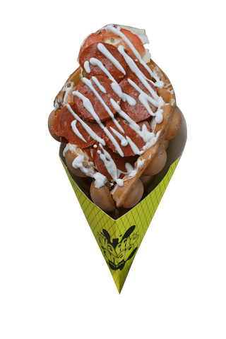 Waffle Chicken Pop Corn