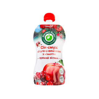 Сік-смузі Gadz яблучно-вишневий 185мл