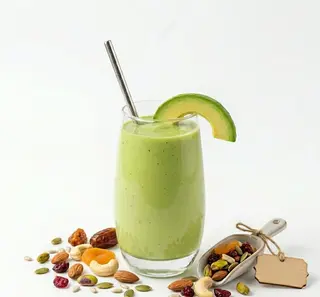 Jus D'avocat Aux Fruits Secs