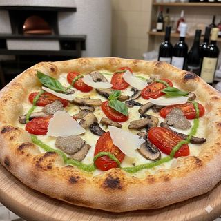 Una fattoria ai piedi del bosco