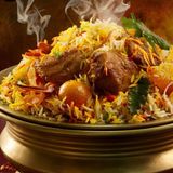 Дъм биряни низъм пилешко