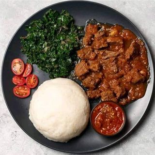Sima with Karanga and Vegetables