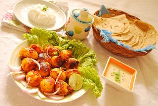 Tandoori aloo