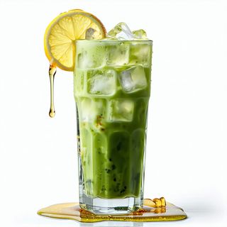 Honey Lemon Ice Matcha