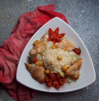 Pureći filet natur na riži