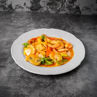 Gambas Con Guindillas