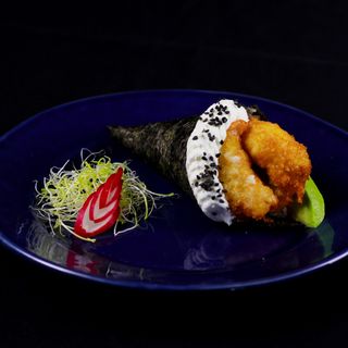 Temaki de Camarão Panado