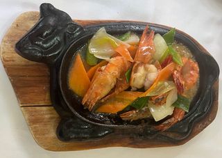 114. Gamberoni alla piastra