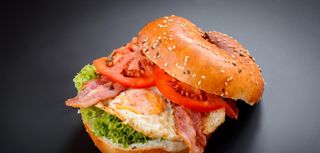 Sandwich bagel Eggs&Bacon
