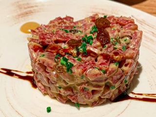 Tartar De Salchichón De Málaga