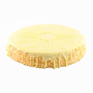 Felie tort de cocos cu mascarpone si ciocolata alba belgiană