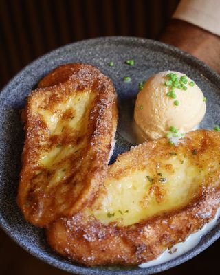 Torrijas con Helado