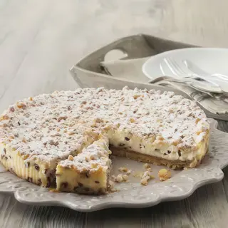 Cassata al forno ricotta e cioccolato