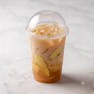 Tè con latte allo zenzero