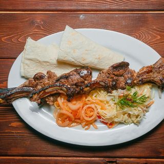 Шашлык антрекот из баранины