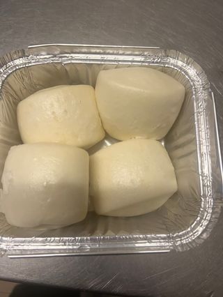Pane cinese al vapore - 4pezzi4个面包