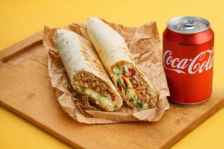 Телешка Шаурма + Coca-Cola(330ml)