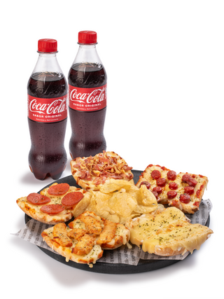 Combo MontyPizza com bebida para dois