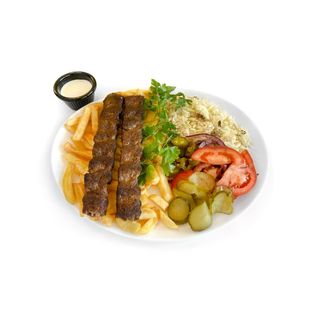 Adana Kebab la farfurie