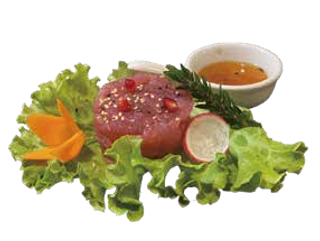 1. Tartare tuna