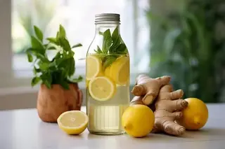 Jus De Citron Au Gingembre Frais