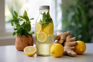 Jus De Citron Au Gingembre Frais