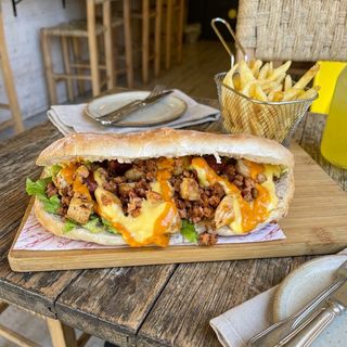 Sandwich Grillade Viande Hachée