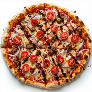 27. Pizza Burger (25 Cm.)