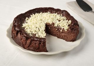 Tarta De Queso Y Chocolate 