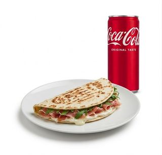 Piadina Cortina  + Lattina Coca-Cola