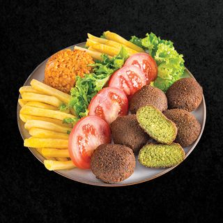 Falafel la farfurie