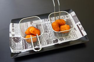 Ración de croquetas de jamón