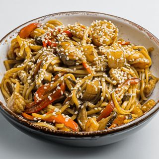 Яєчна з морепродуктами