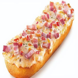 Baguette Con Bacon Y Mozzarella (Plato Caliente)