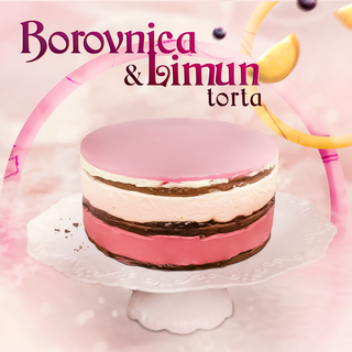 Bueno torta sa borovnicom i limunom