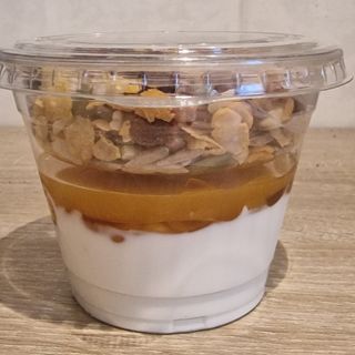 VASITO DE YOGURT & MANGO, MIEL Y FRUTOS SECOS