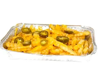 Crinkle Fries with Cheese & Jalapeno L