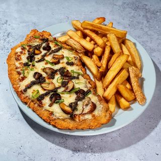 Milanesa de Ternera Setas y Trufas