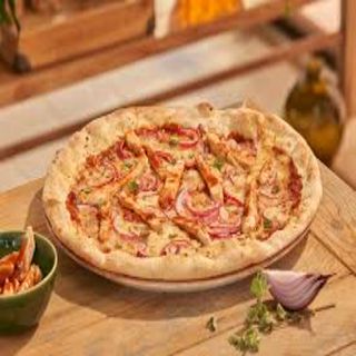 Pizza bbq reale (28 cm.)