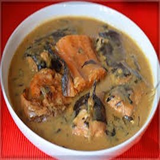 Catfish white soup